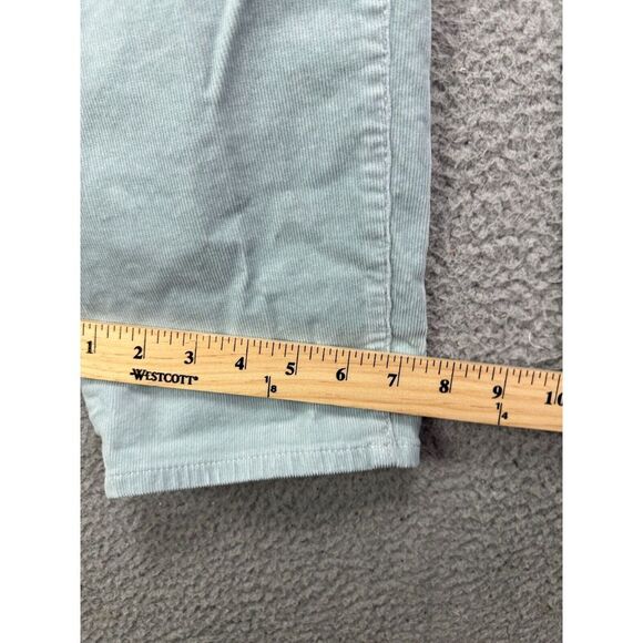 Talbots Pants Womens‎ 14P Petite Boyfriend Aqua Flawless 5-Pocket Corduroy NEW - Picture 9 of 10